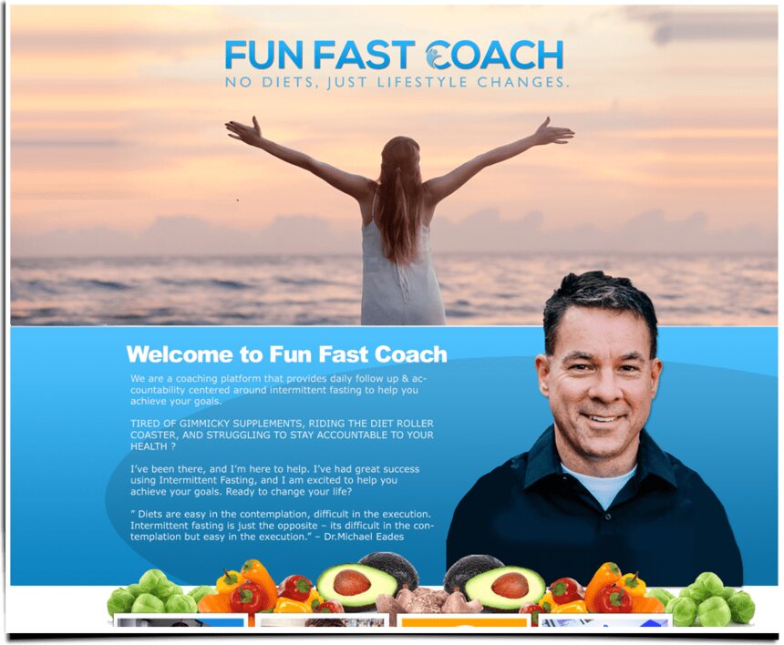 Fun Fast Coach website by Agenity